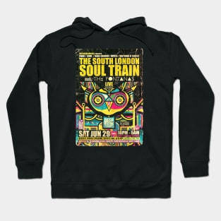 POSTER TOUR - SOUL TRAIN THE SOUTH LONDON 91 Hoodie